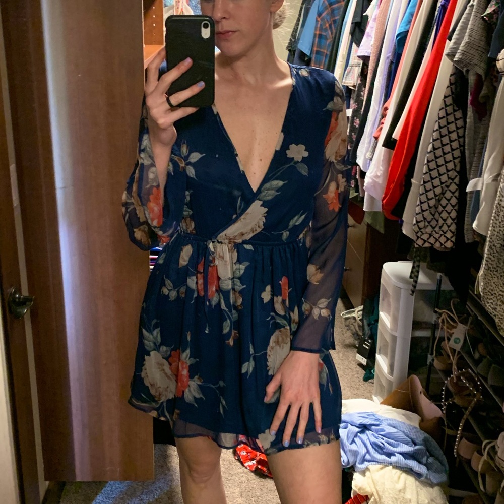 Floral flowy dress